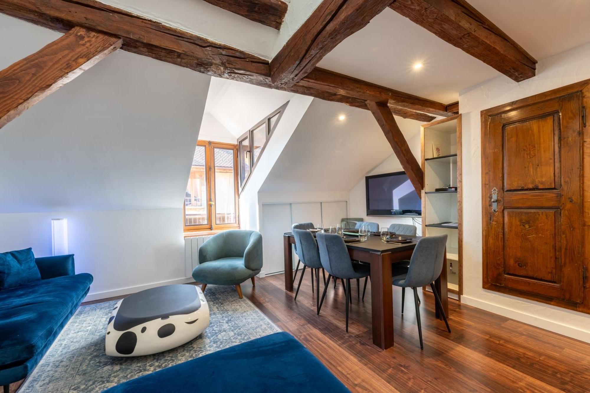 Sous Les Toits D'Annecy, Un Appartement Irresistible Pour 1 A 6 Personnes En Plein Coeur De Ville 外观 照片